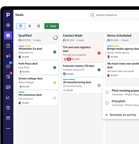 what-is-pipedrive Pipedrive etusivu